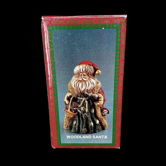 Vintage Woodland Santa Clause Figurine: 1990s - Picture 6 of 6